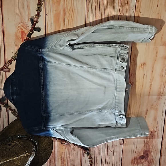 Excellent Unused "GAP 1969" DENIM OMBRE CLASSIC JEAN JACKET! SZ SMALL - Picture 5 of 7